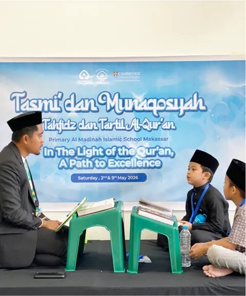 Kegiatan Tasmi' dan Munaqosyah tahfidz