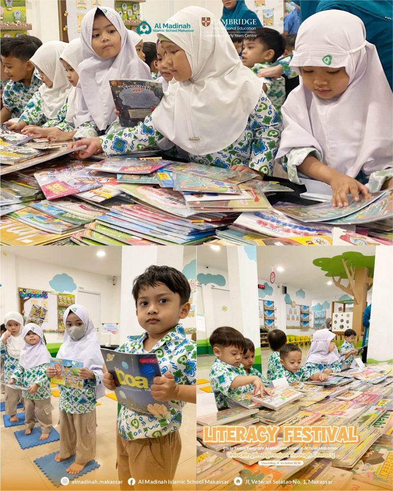 Literacy Day Primary di Al Madinah Islamic School Makassar foto 1