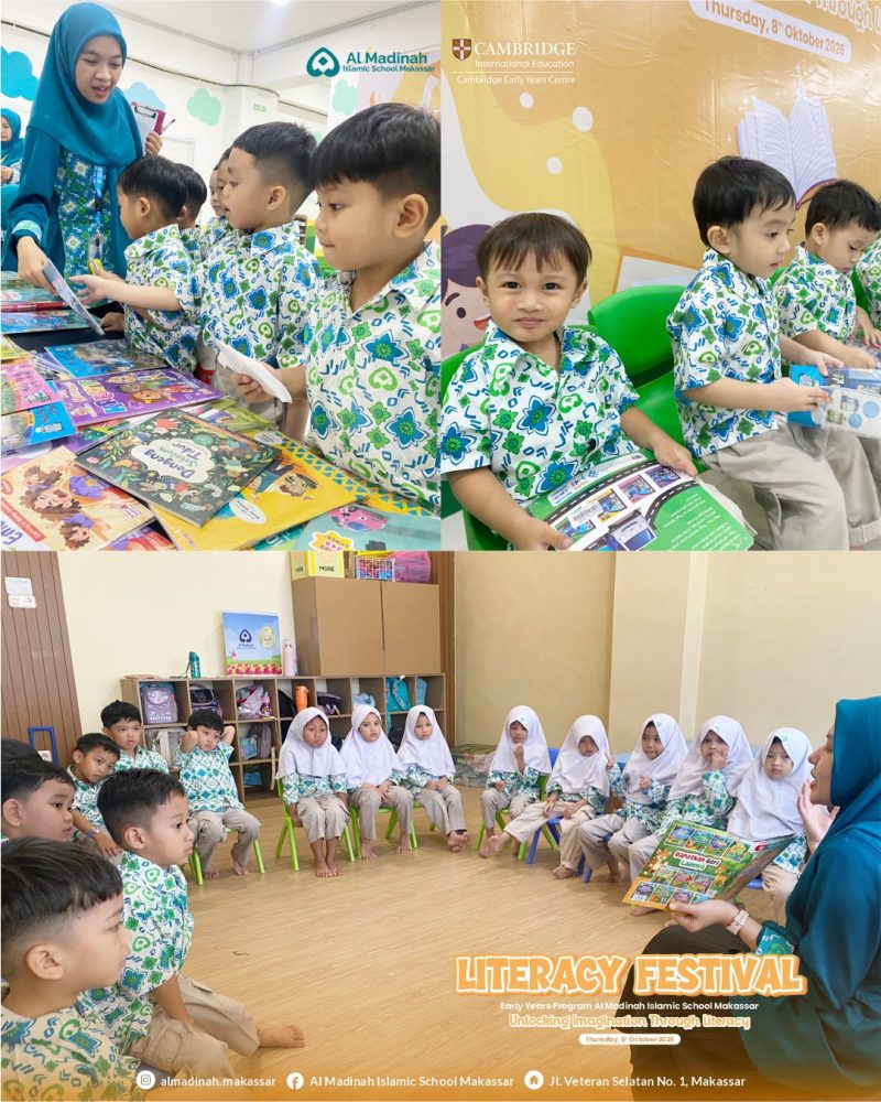 Literacy Day Primary di Al Madinah Islamic School Makassar foto 2