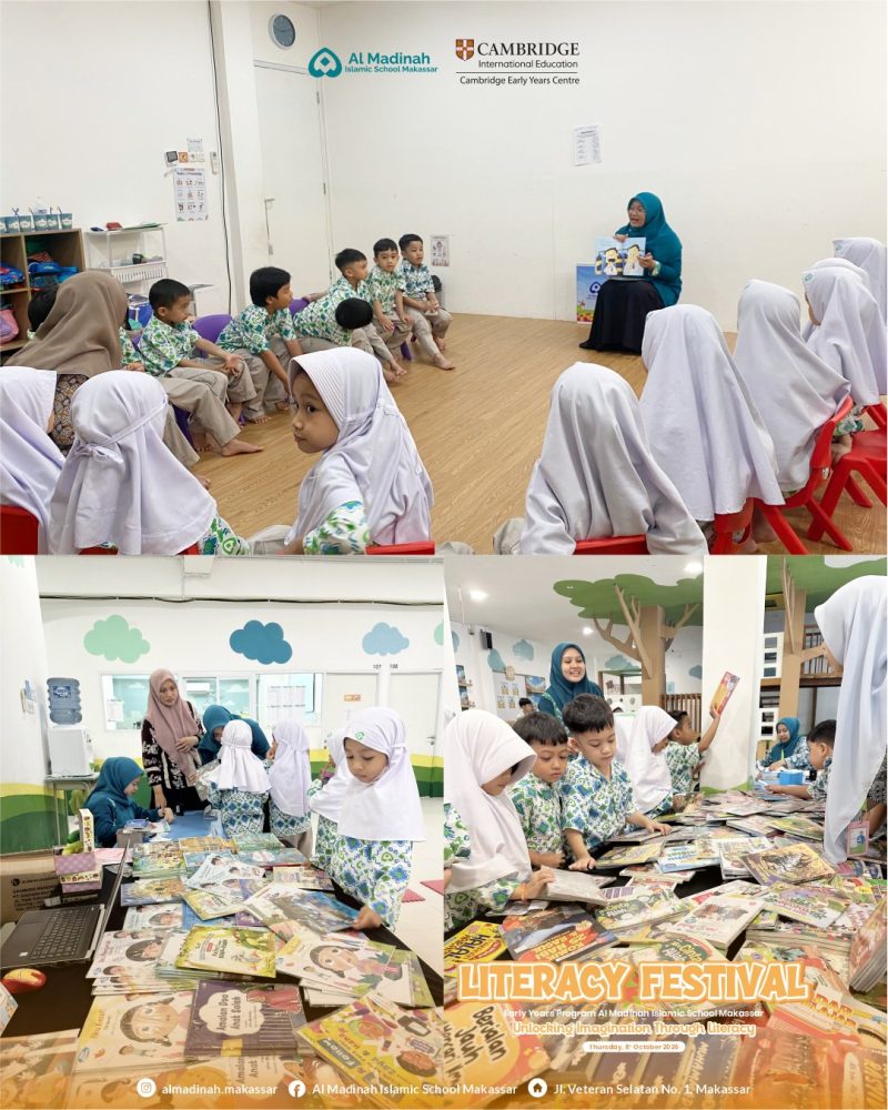 Literacy Day Primary di Al Madinah Islamic School Makassar foto 3