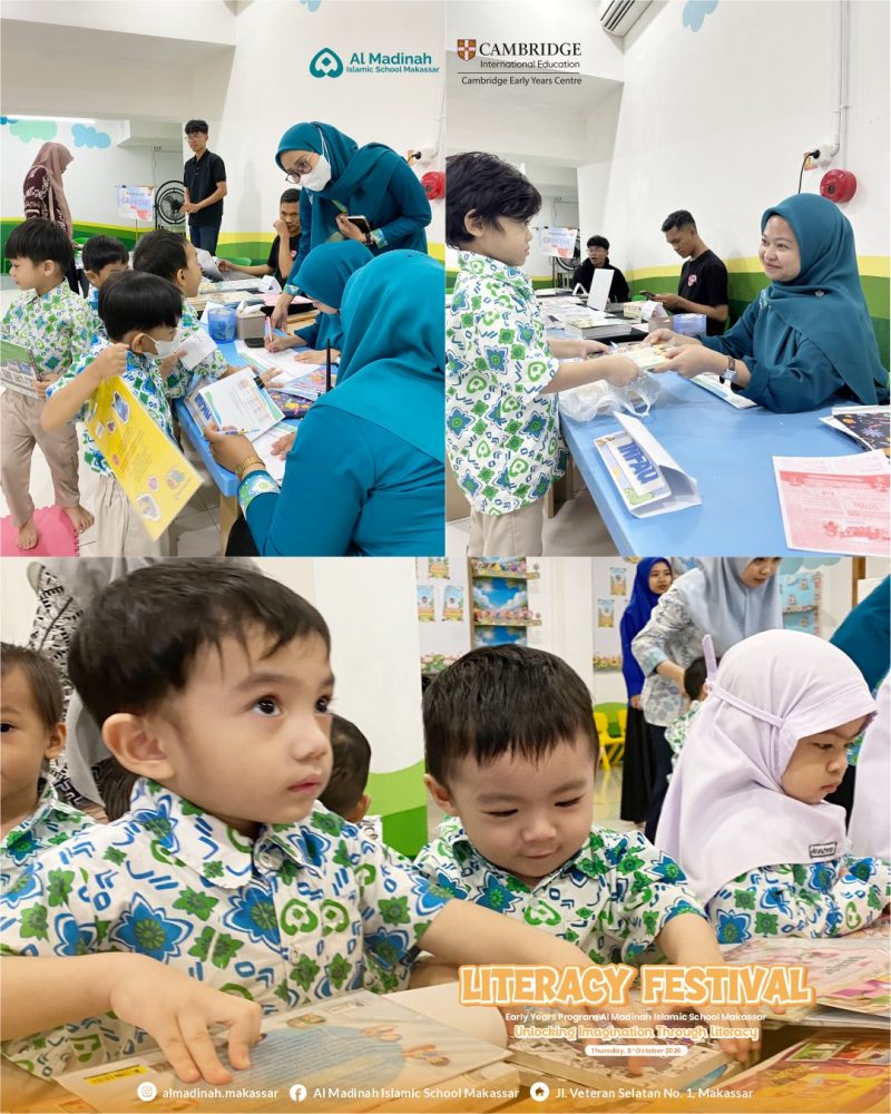Literacy Day Primary di Al Madinah Islamic School Makassar foto 4
