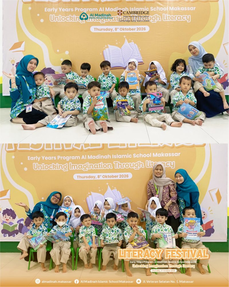 Literacy Day Primary di Al Madinah Islamic School Makassar foto 5