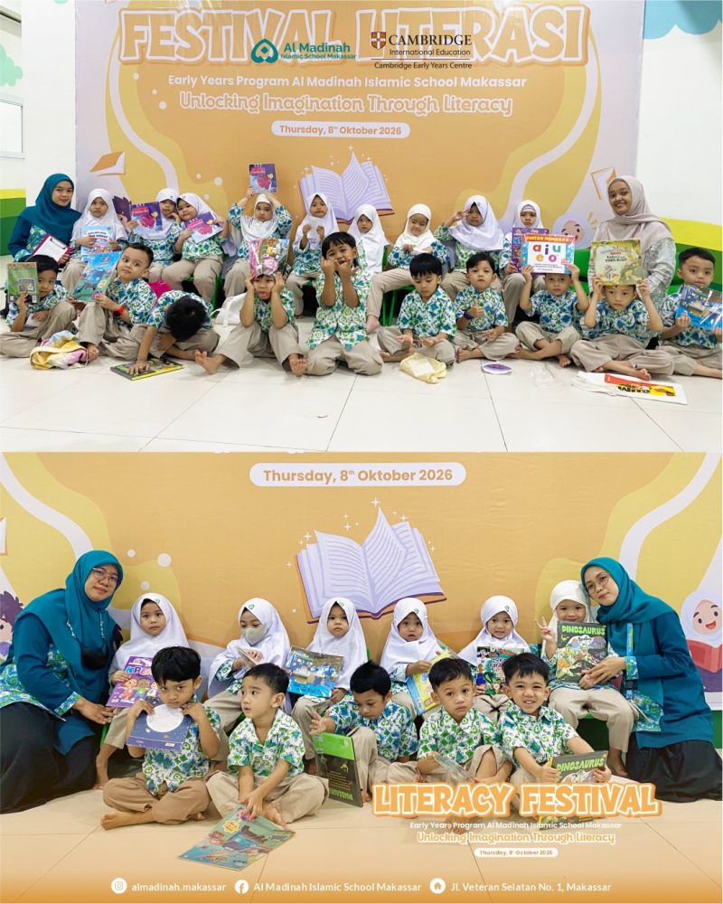 Literacy Day Primary di Al Madinah Islamic School Makassar foto 6