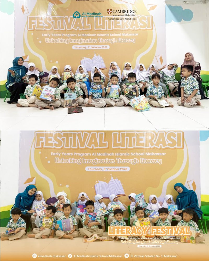 Literacy Day Primary di Al Madinah Islamic School Makassar foto 7