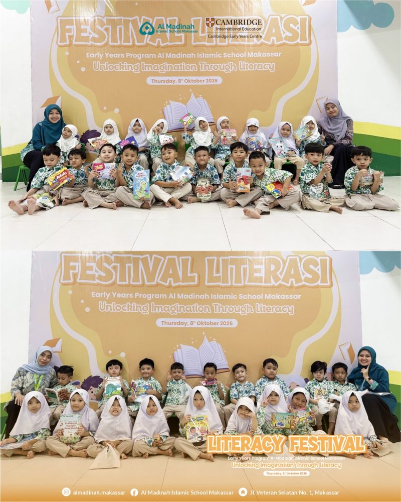 Literacy Day Primary di Al Madinah Islamic School Makassar foto 8